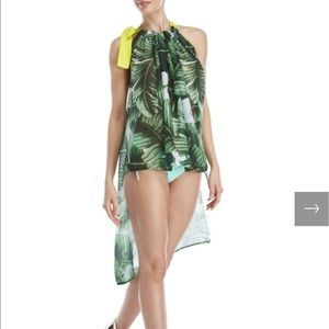 Aum Couture Leaf Design Cover up